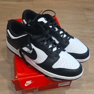 Nike Dunk Low Retro in White and Black